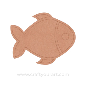 Fish Mosaic Art MDF Design 1