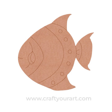 Fish Pre Marked MDF Design 1