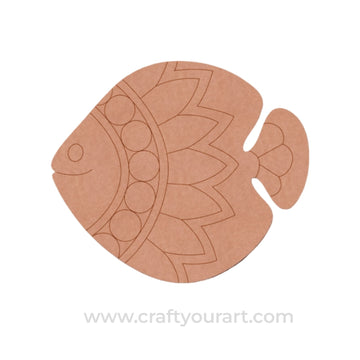 Fish Pre Marked MDF Design 4