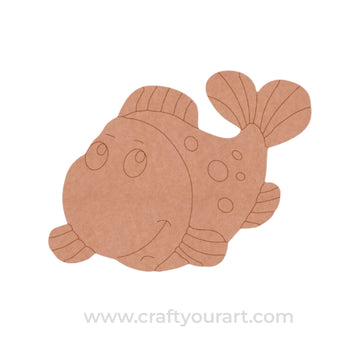 Fish Pre Marked MDF Design 6