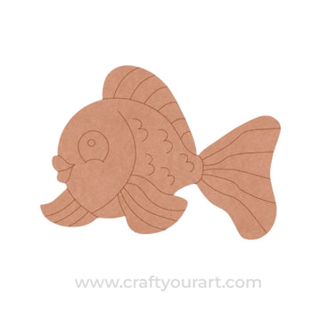 Fish Pre Marked MDF Design 7