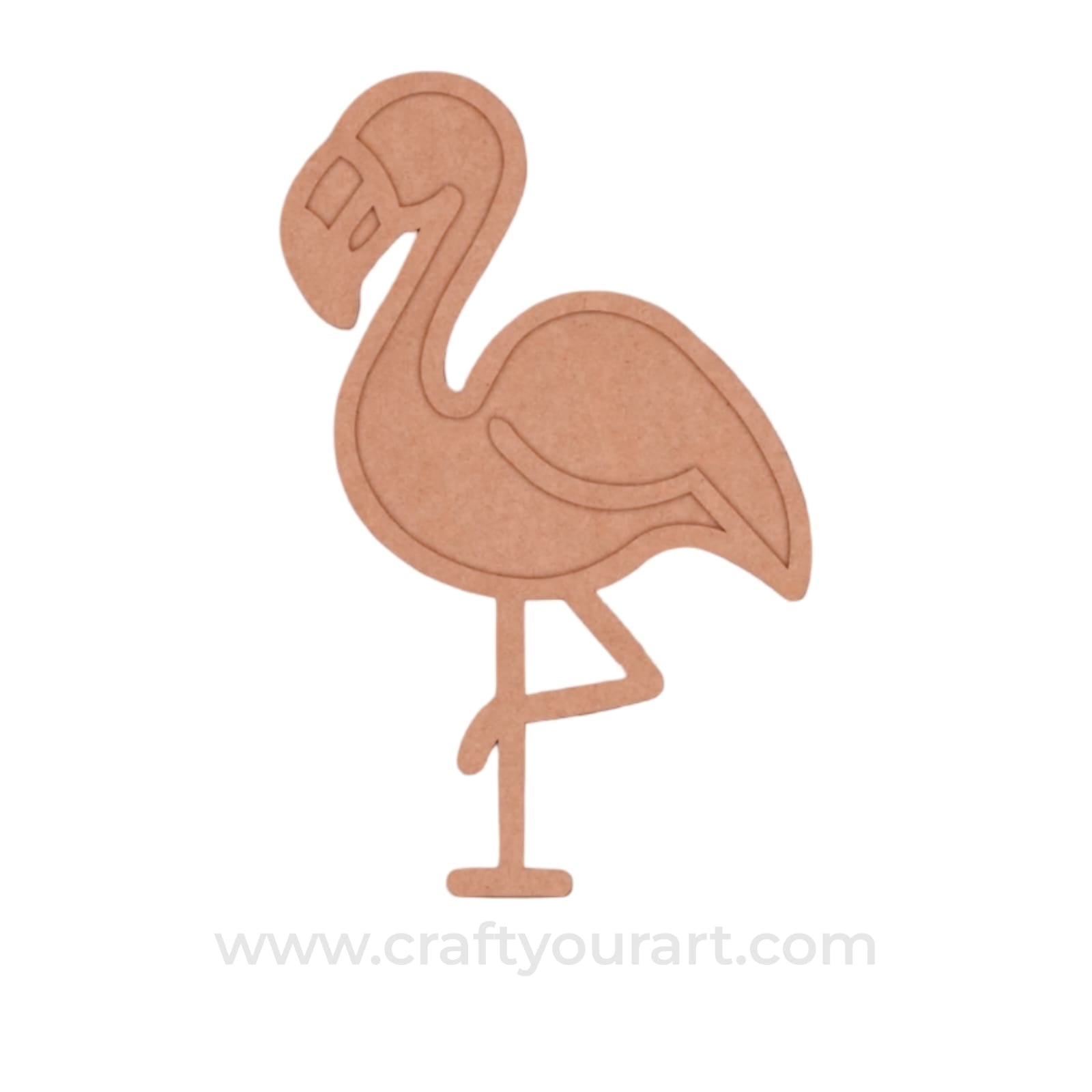Flamingo Mosaic Art MDF Design 1