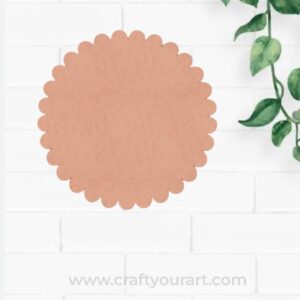 Plain MDF Mandala Flower Cutout MDF Design 2
