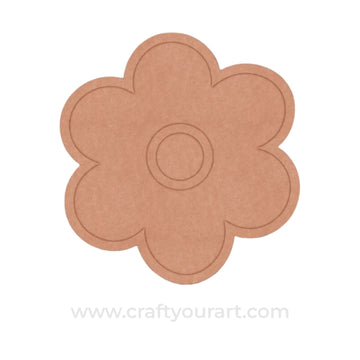 Flower Mosaic Art MDF Design 2