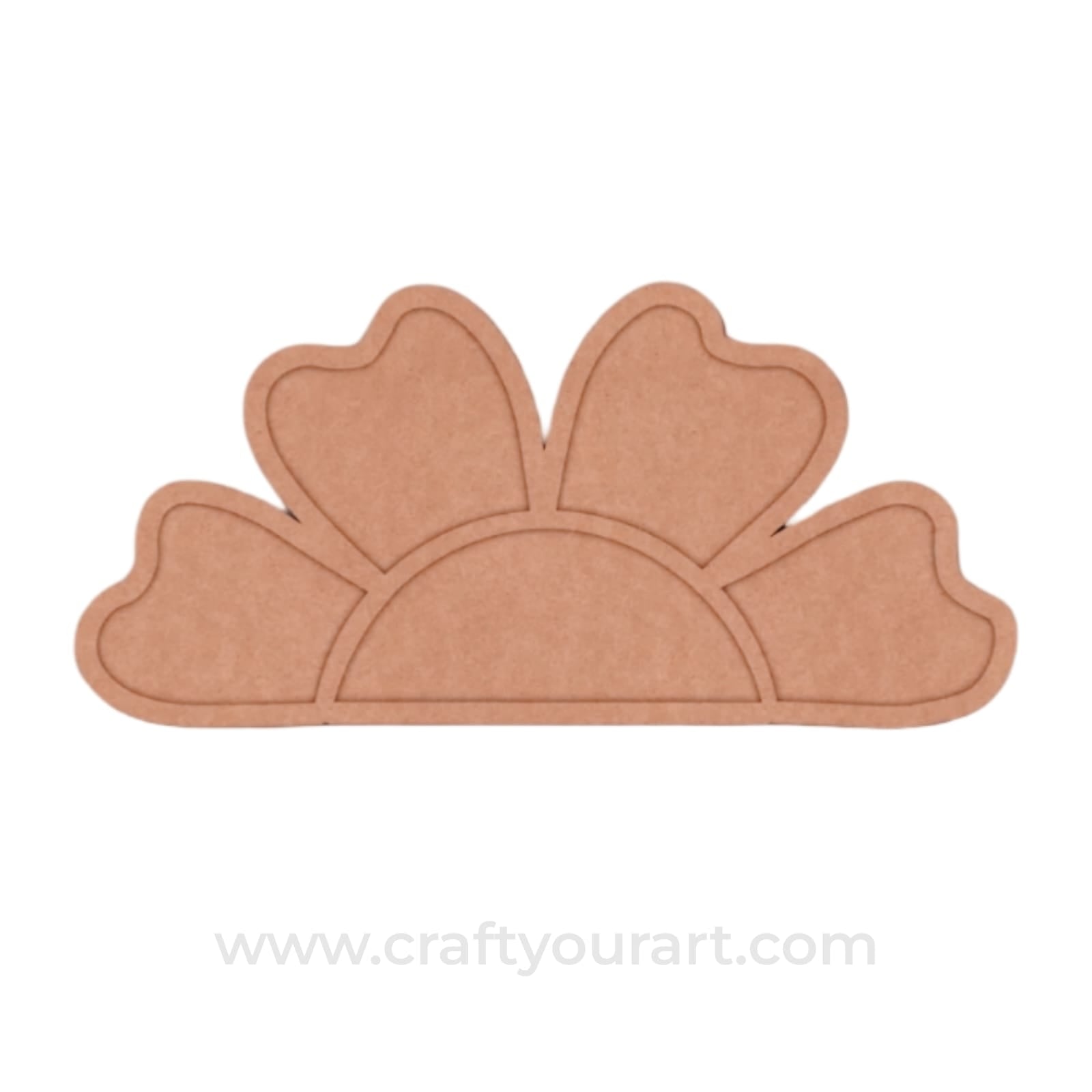Flower Mosaic Art MDF Design 3
