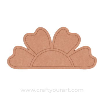 Flower Mosaic Art MDF Design 3