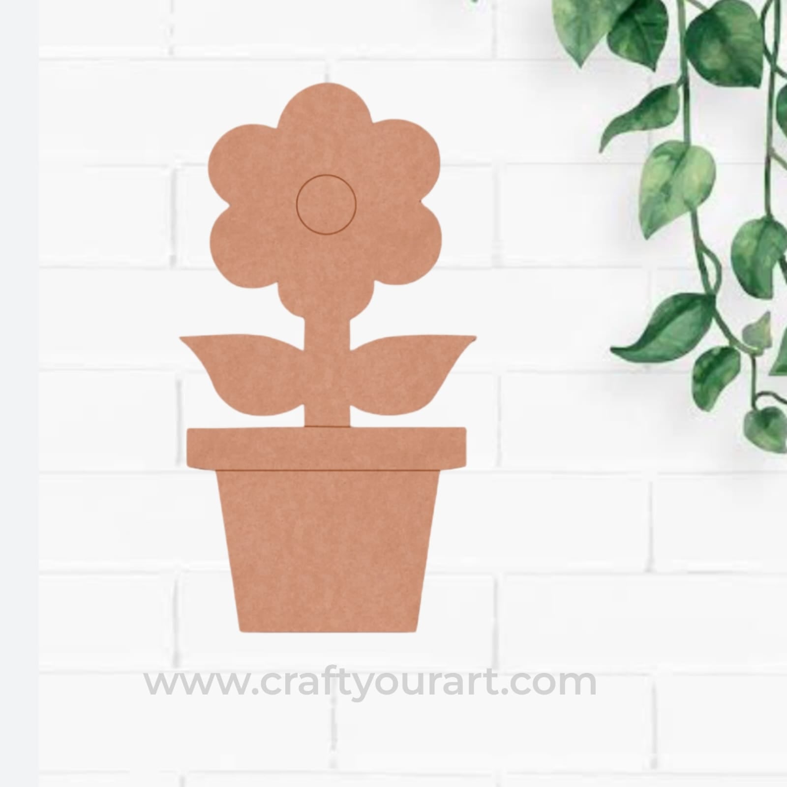 Flower Pre Marked MDF Design 2