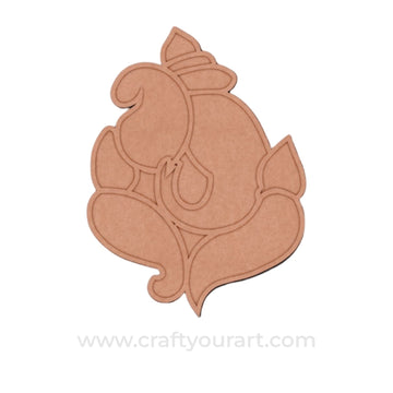 Ganesha Mosaic Art MDF Design 2
