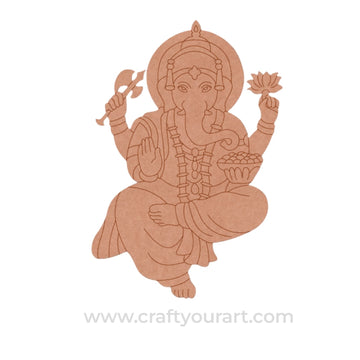 Ganesha Pre Marked MDF Design 68