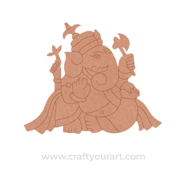Ganesha Pre Marked MDF Design 69