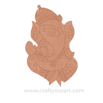 Ganesha Pre Marked MDF Design 84