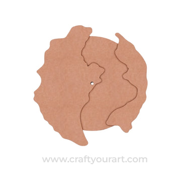 Geode Clock MDF Design 4
