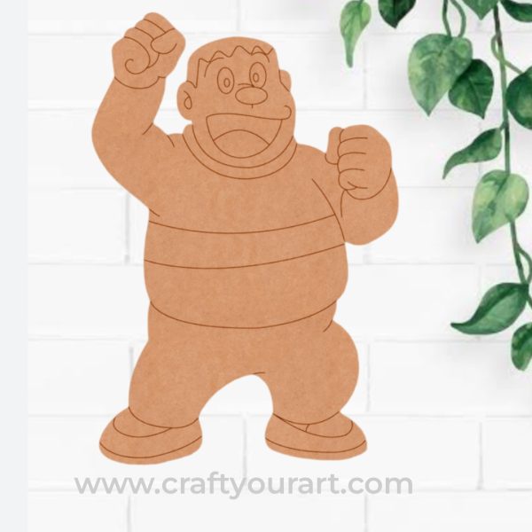 Gian Doraemon Pre Marked MDF Design 7