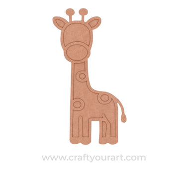 Giraffe Mosaic Art MDF Design 3