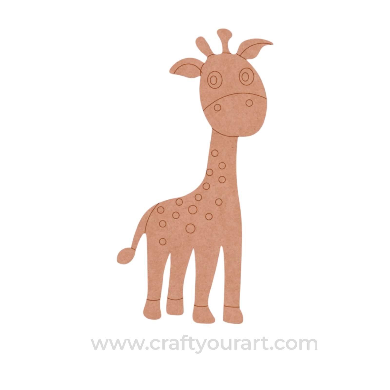 Giraffe Pre Marked MDF Design 11