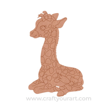 Giraffe Pre Marked MDF Design 6