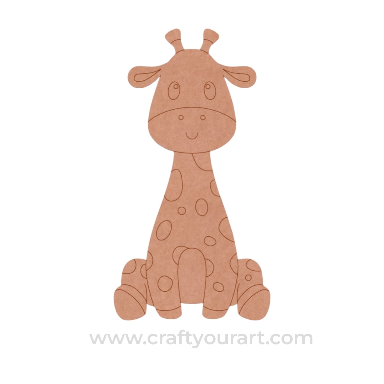 Giraffe Pre Marked MDF Design 9
