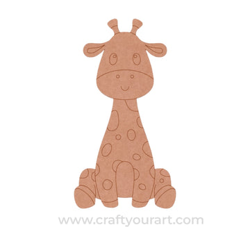 Giraffe Pre Marked MDF Design 9
