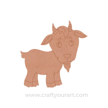 Goat Pre Marked MDF Design 3