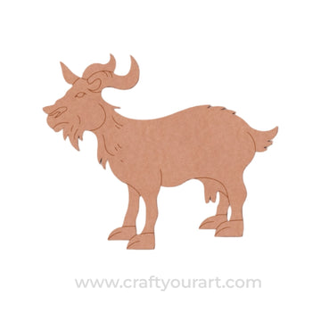 Goat Pre Marked MDF Design 4