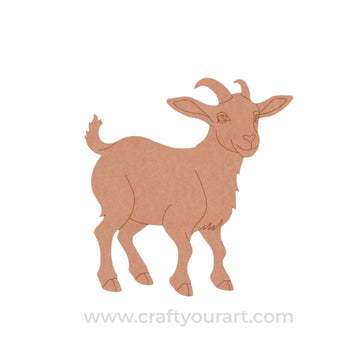 Goat Pre Marked MDF Design 5