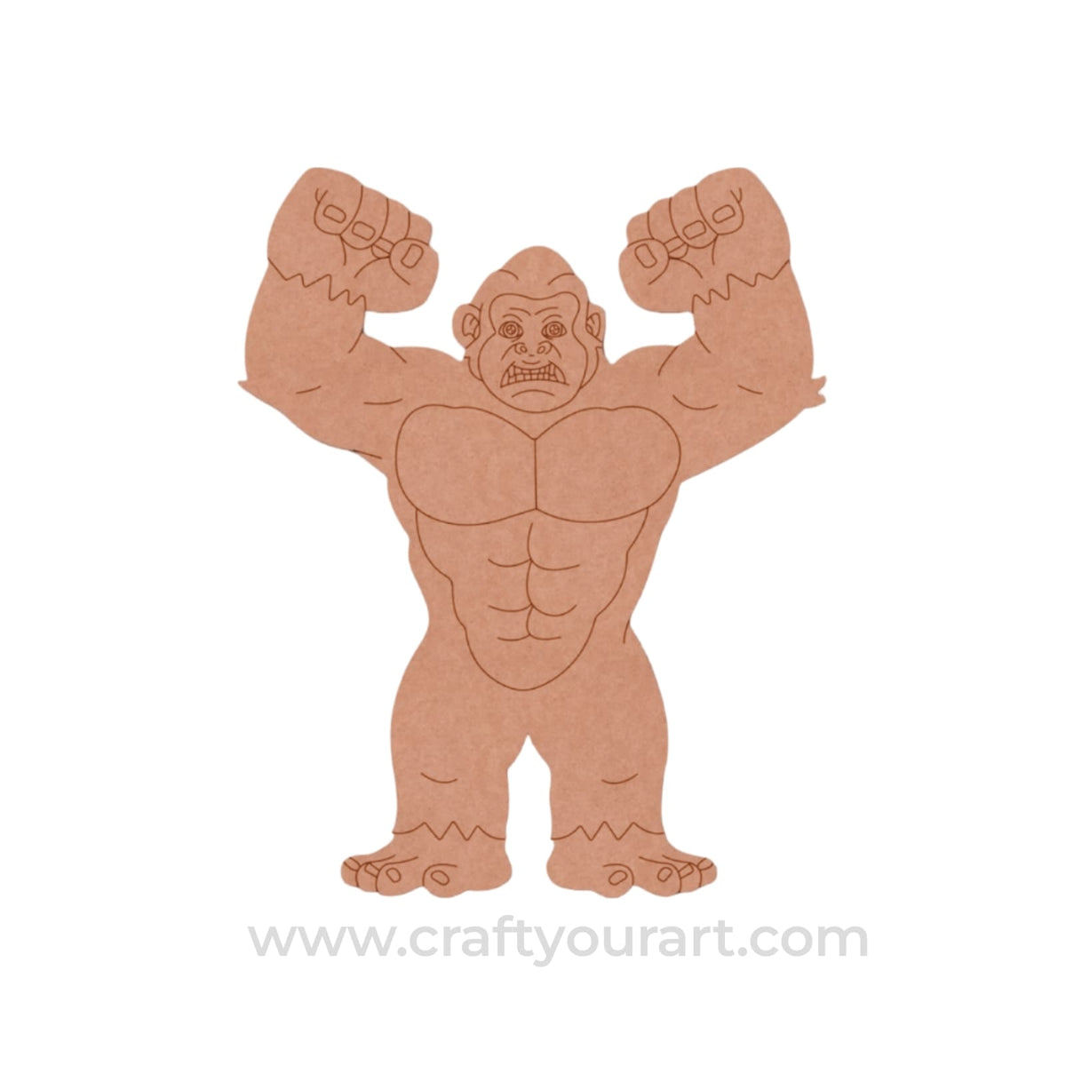 Gorilla Pre Marked MDF Design 4