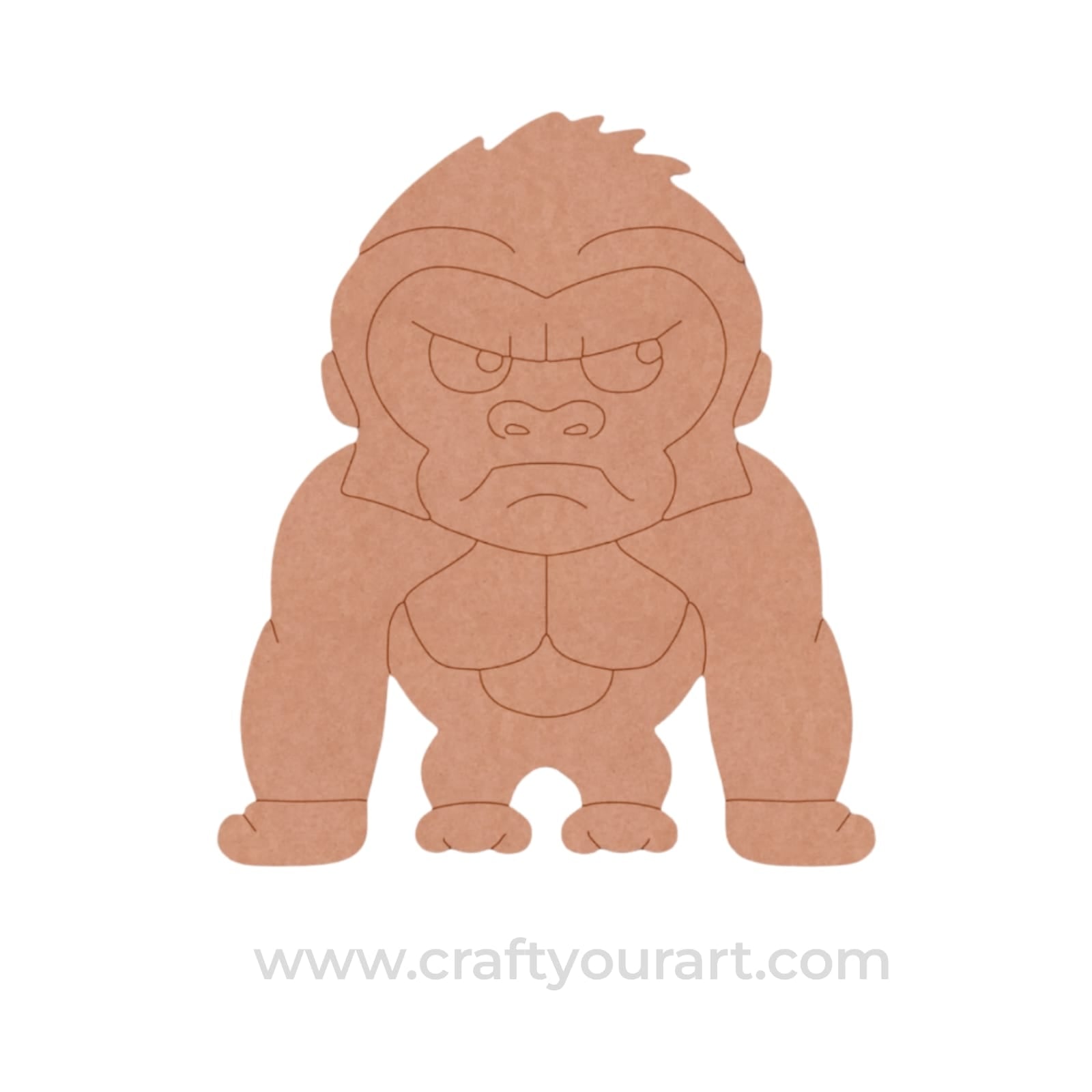 Gorilla Pre Marked MDF Design 6