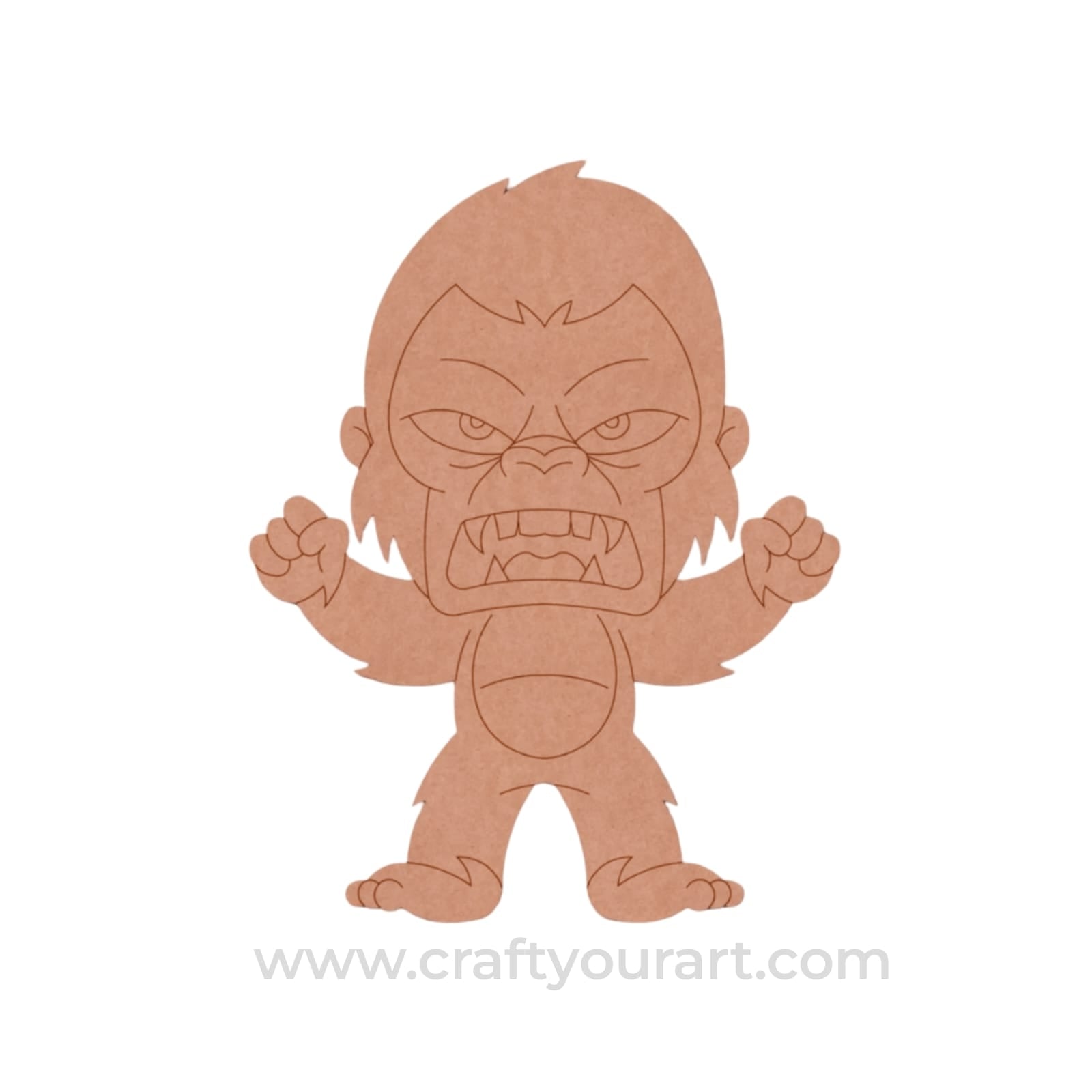 Gorilla Pre Marked MDF Design 7