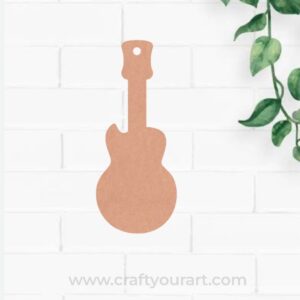 Guitar Bookmark MDF Design 25
