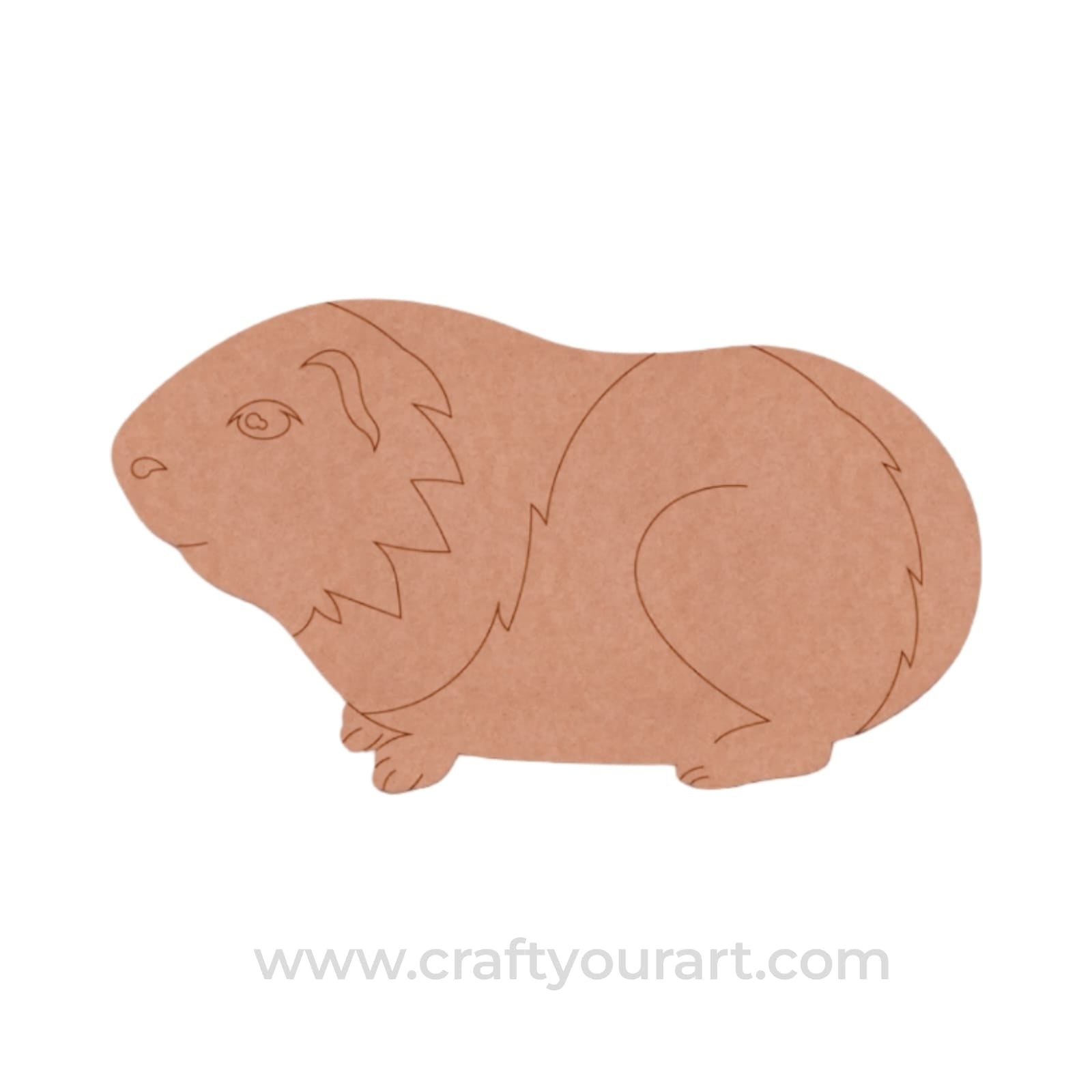 Hamster Pre Marked MDF Design 4