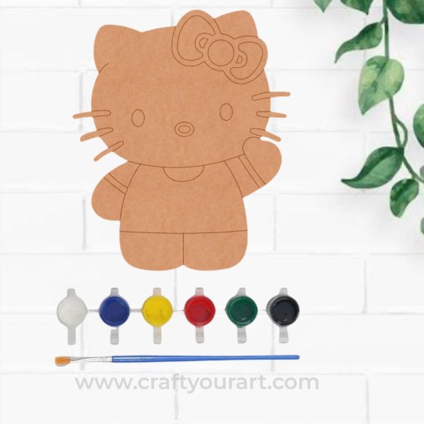 Hello Kitty Fridge Magnet DIY Kit Design 9