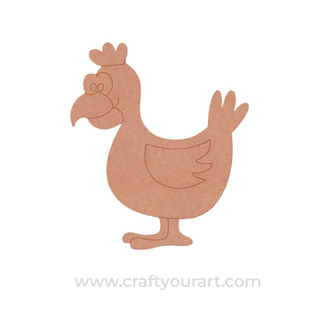 Hen Pre Marked MDF Design 3