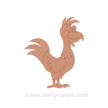 Hen Pre Marked MDF Design 4