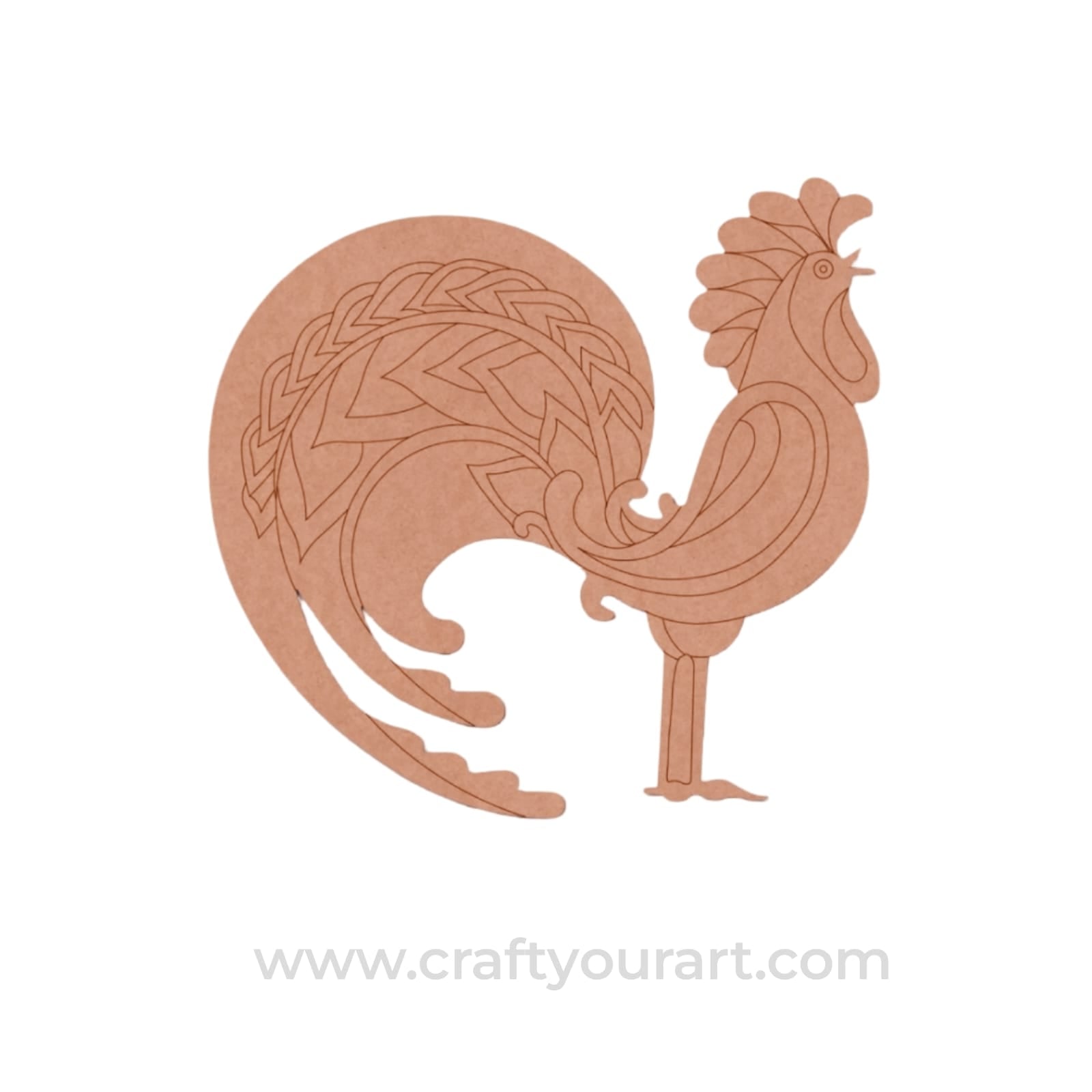 Hen Pre Marked MDF Design 6