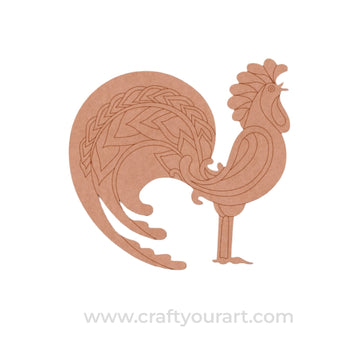 Hen Pre Marked MDF Design 6
