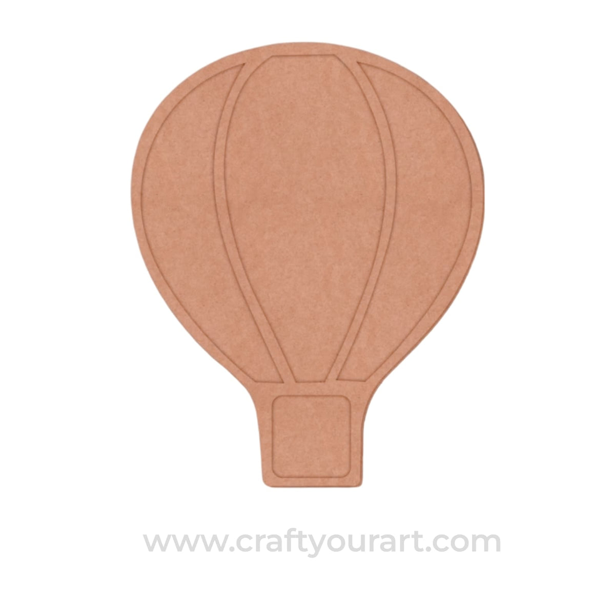 Hot Air Balloon Mosaic Art Base MDF Design 2