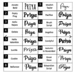 Animals Nameplate MDF Design 2