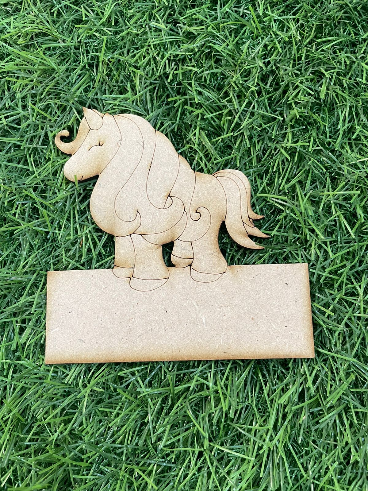 Unicorn Mini Nameboard design 3