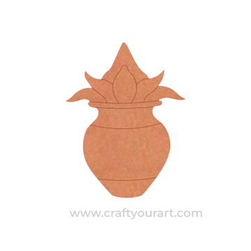 Kalash Matka Pre Marked MDF Design 4