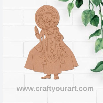 Kathakali Pre Marked MDF Design 10