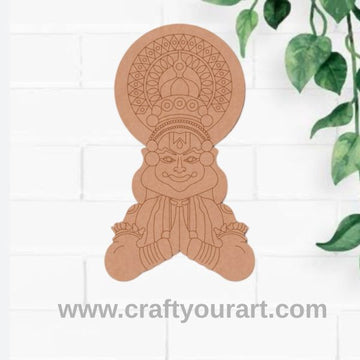 Kathakali Pre Marked MDF Design 3