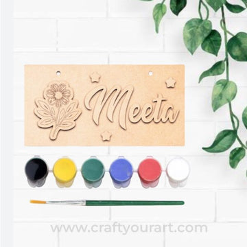 Kids DIY Kit Nameplate Design 11