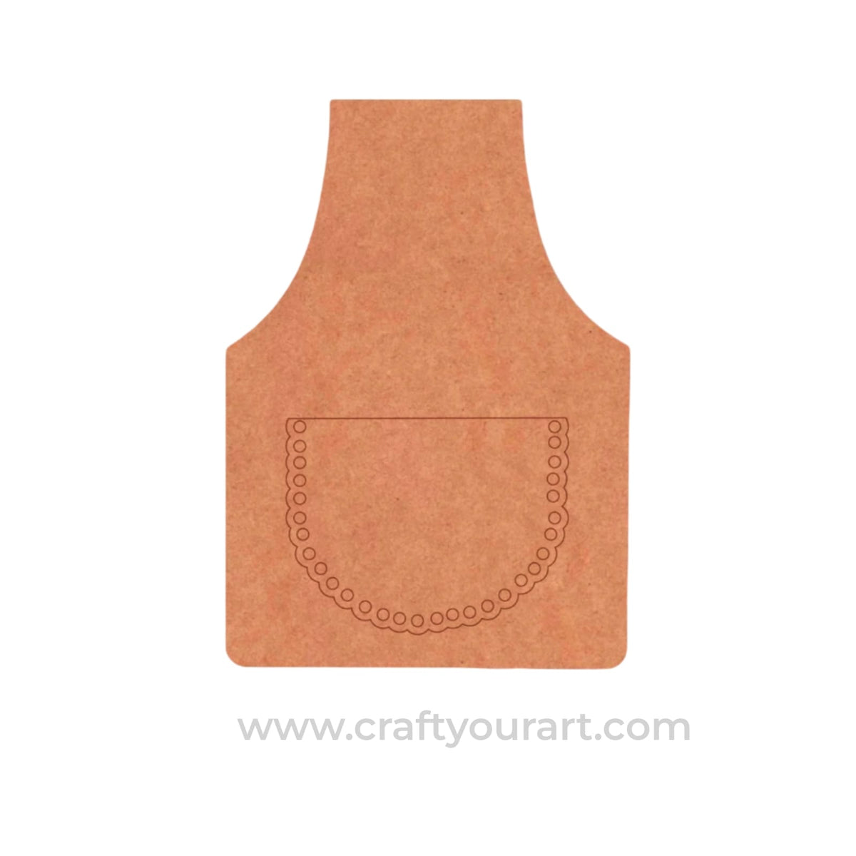 Kitchen Apron Pre Marked MDF Design 1