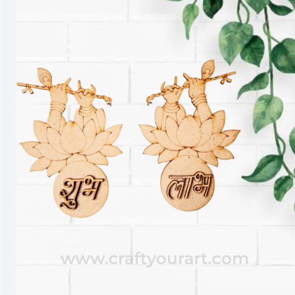 Krishna Basuri Shubh Labh MDF Design 1