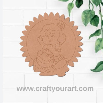 Krishna Ji Pre Marked MDF Design 21