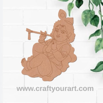 Krishna Ji Pre Marked MDF Design 17