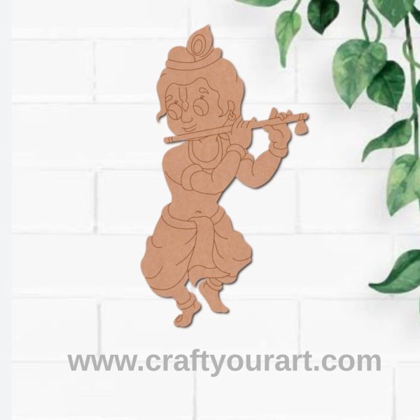 Krishna Ji Pre Marked MDF Design 30