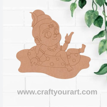 Krishna Ji Pre Marked MDF Design 79