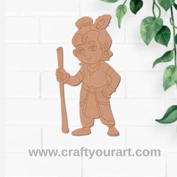 Krishna Ji Pre Marked MDF Design 80