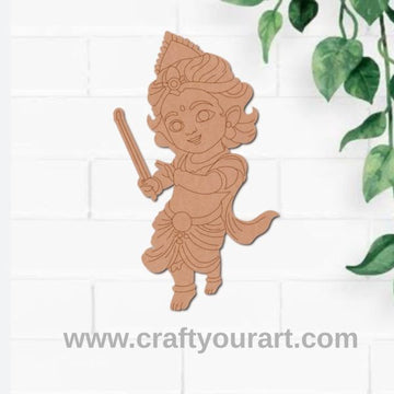 Krishna Ji Pre Marked MDF Design 86